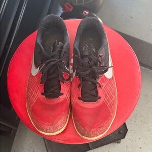 Nike Kids Red and Black Athletic Sneakers